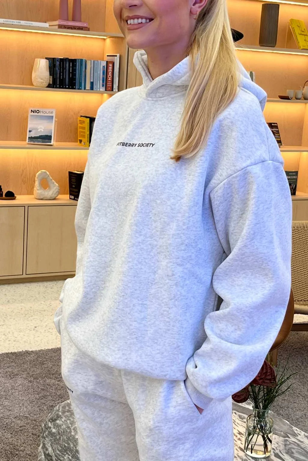 Society sport white hoodie on sale