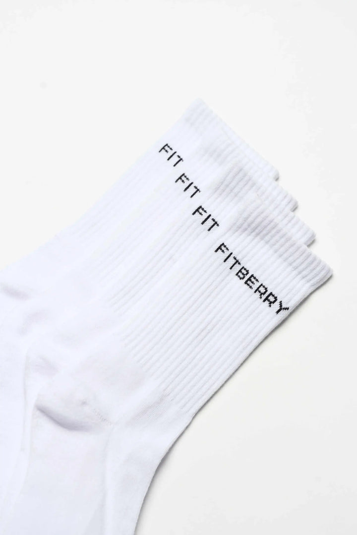 FITBERRY sokker hvite